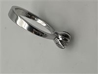 Ring Gioielleria Dossena  Woman in White Gold Diamante 0.41 Ct ANOR-258-253 - ANOR-258-253